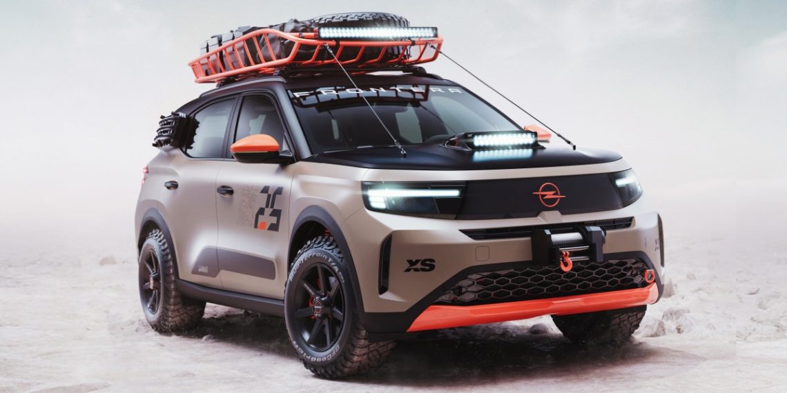 Opel Frontera Gravel Concept Hints at Rugged EV Future
