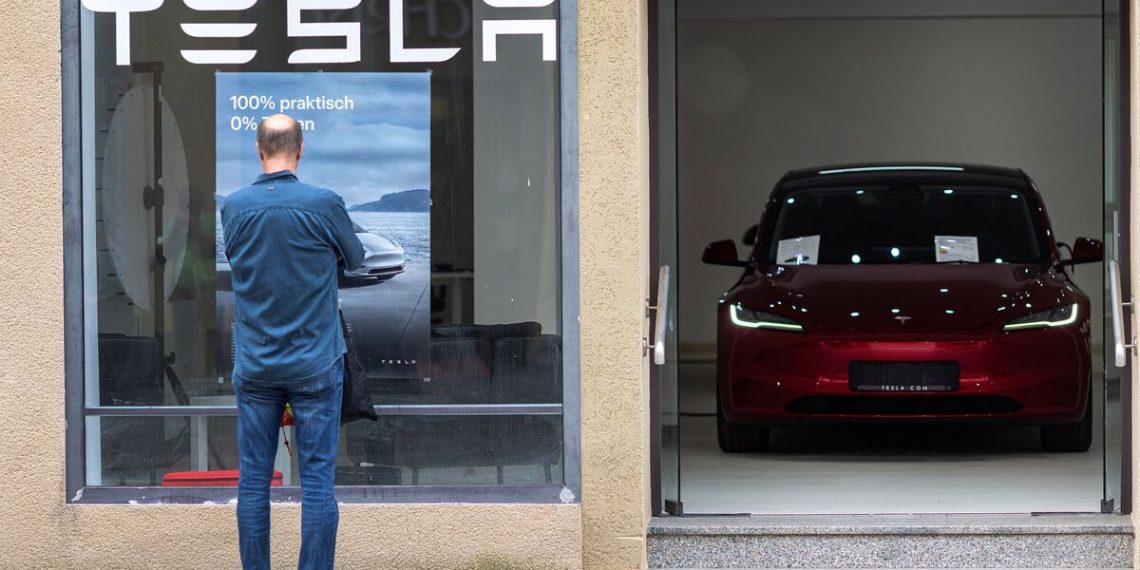 Tesla Sales Drop Germany