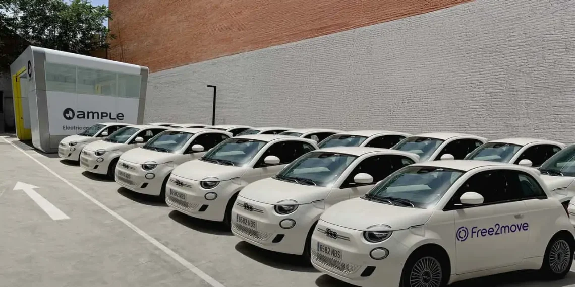 Stellantis Expands EV Fleet with Ample Battery Swaps