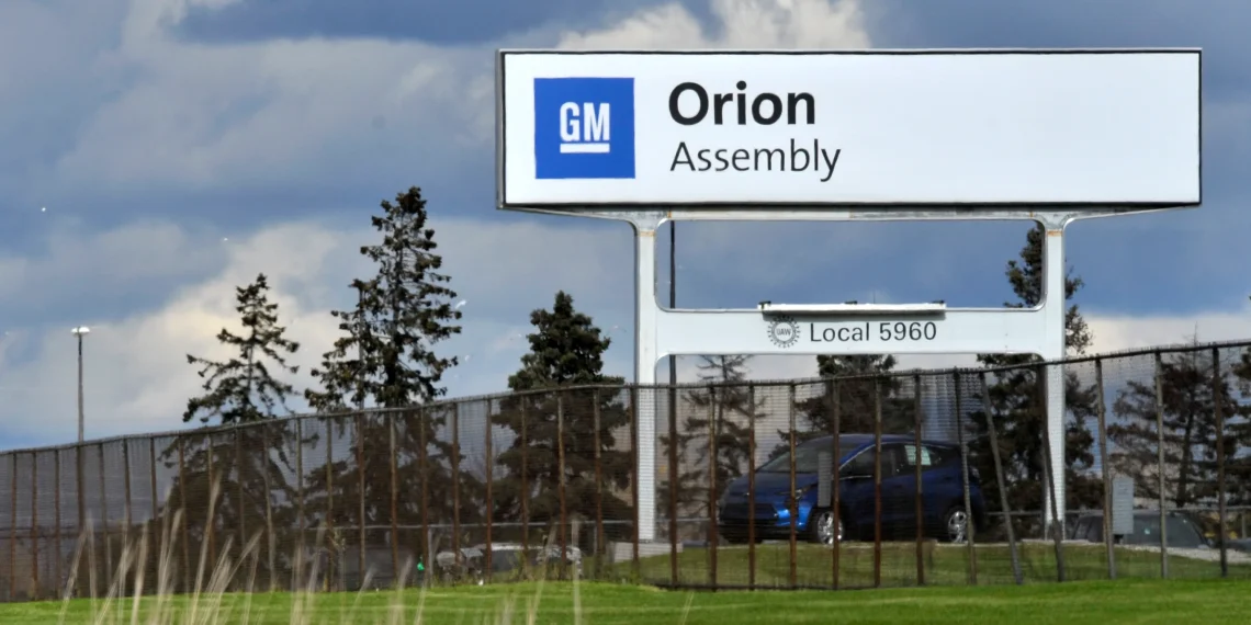 GM Halts EV Plans at Orion Plant, Shifts to ICE Production