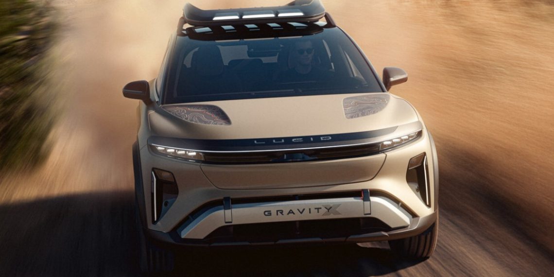 Lucid Unveils Gravity X Concept: A Trail-Ready SUV for Adventure