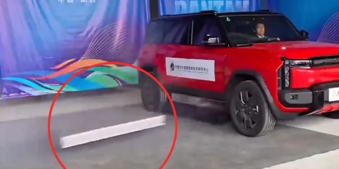 China Tests EV Battery Ejection System