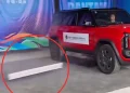 China Tests EV Battery Ejection System