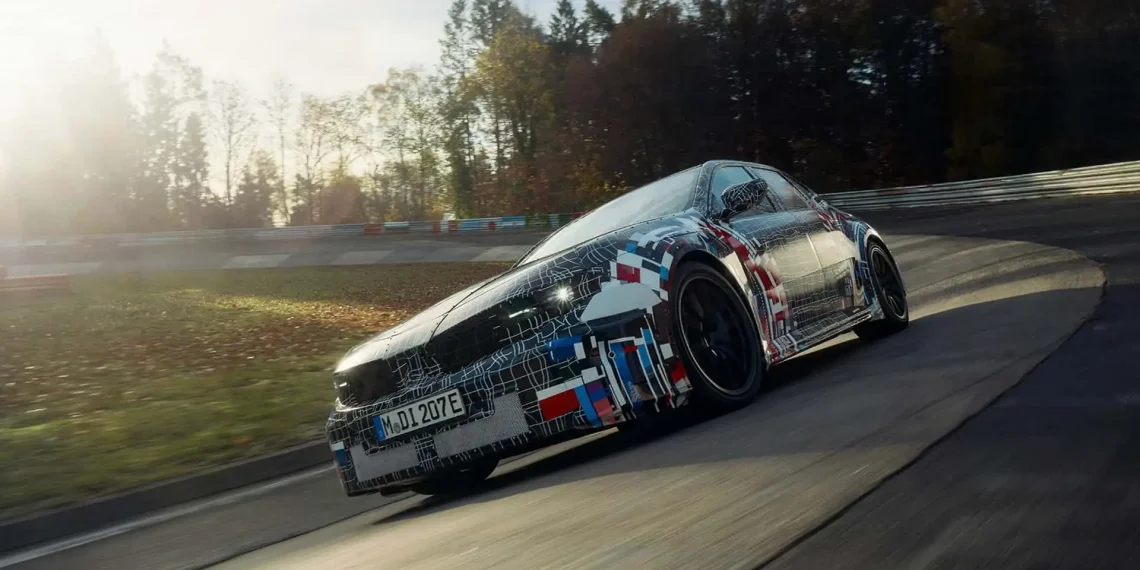 BMW M3 EV prototype