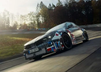 BMW M3 EV prototype