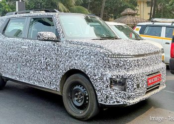 Hyundai India Electric SUV Spotted Testing in Mumbai