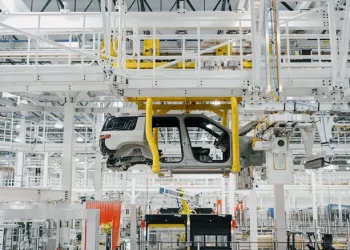 Rivian manufacturing plant