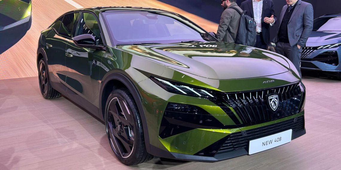 Peugeot 408 Blends French Style with Electric Practicality