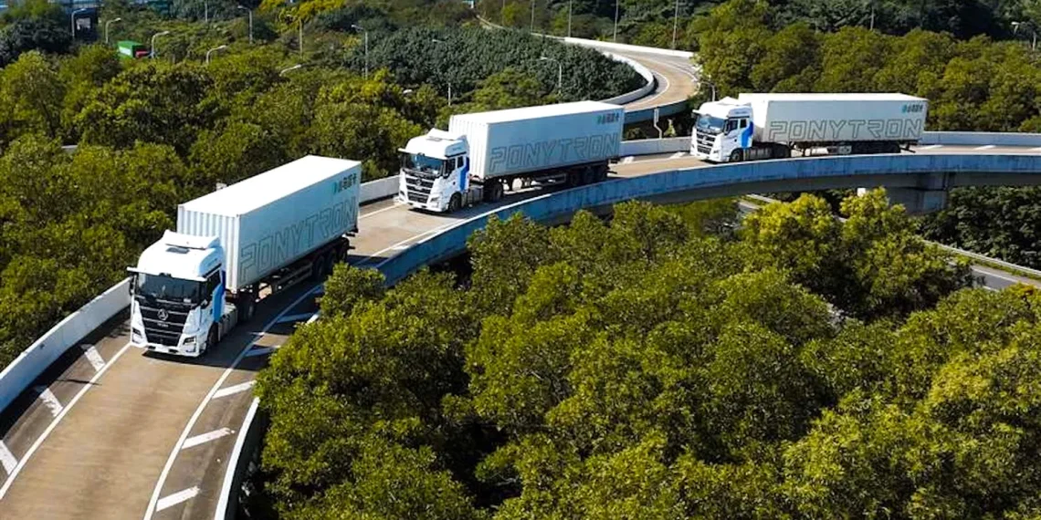 Electrified work trucks