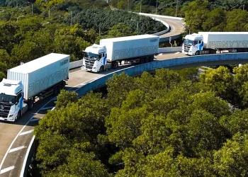 Electrified work trucks